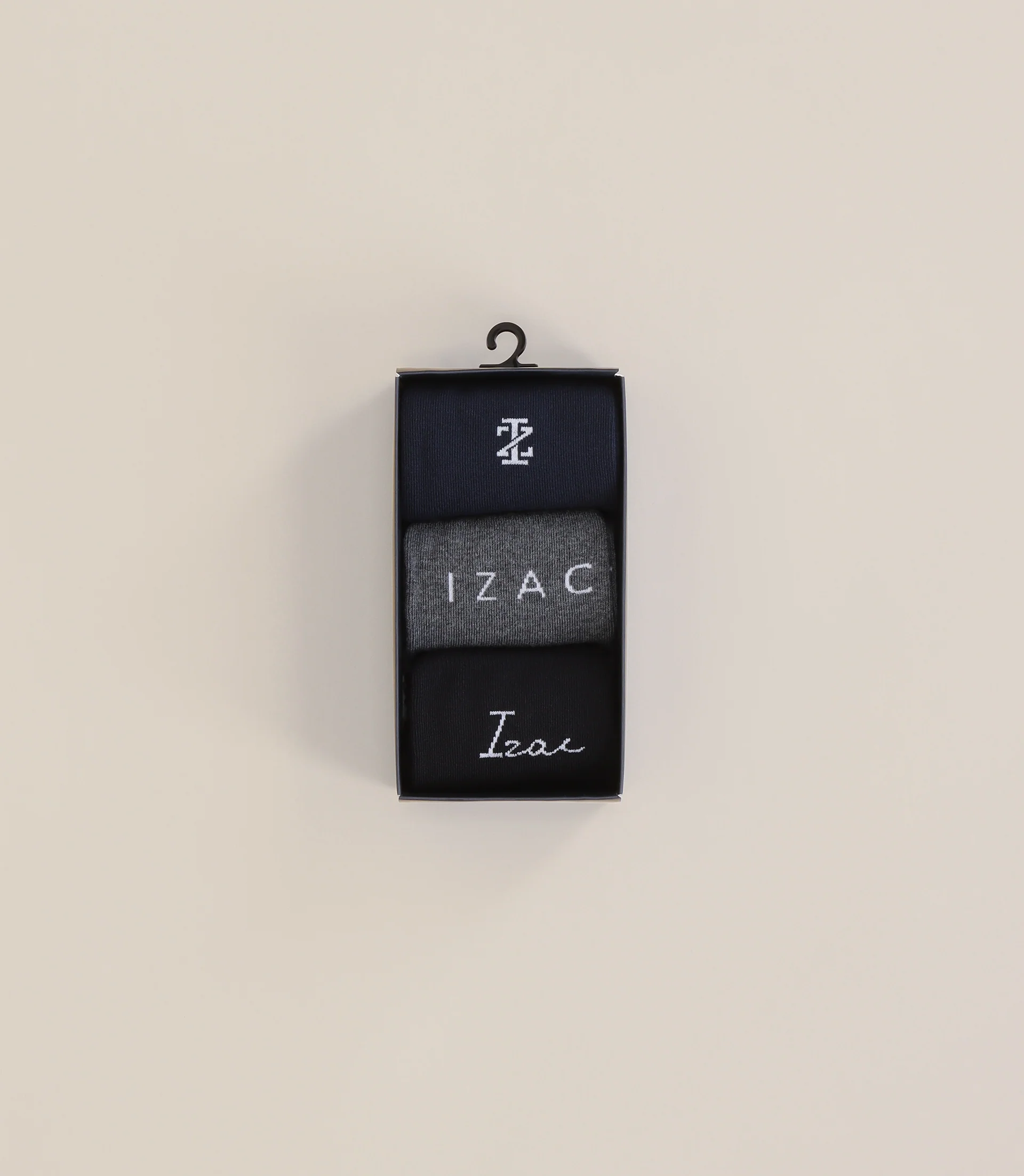 Boite de chaussettes marine