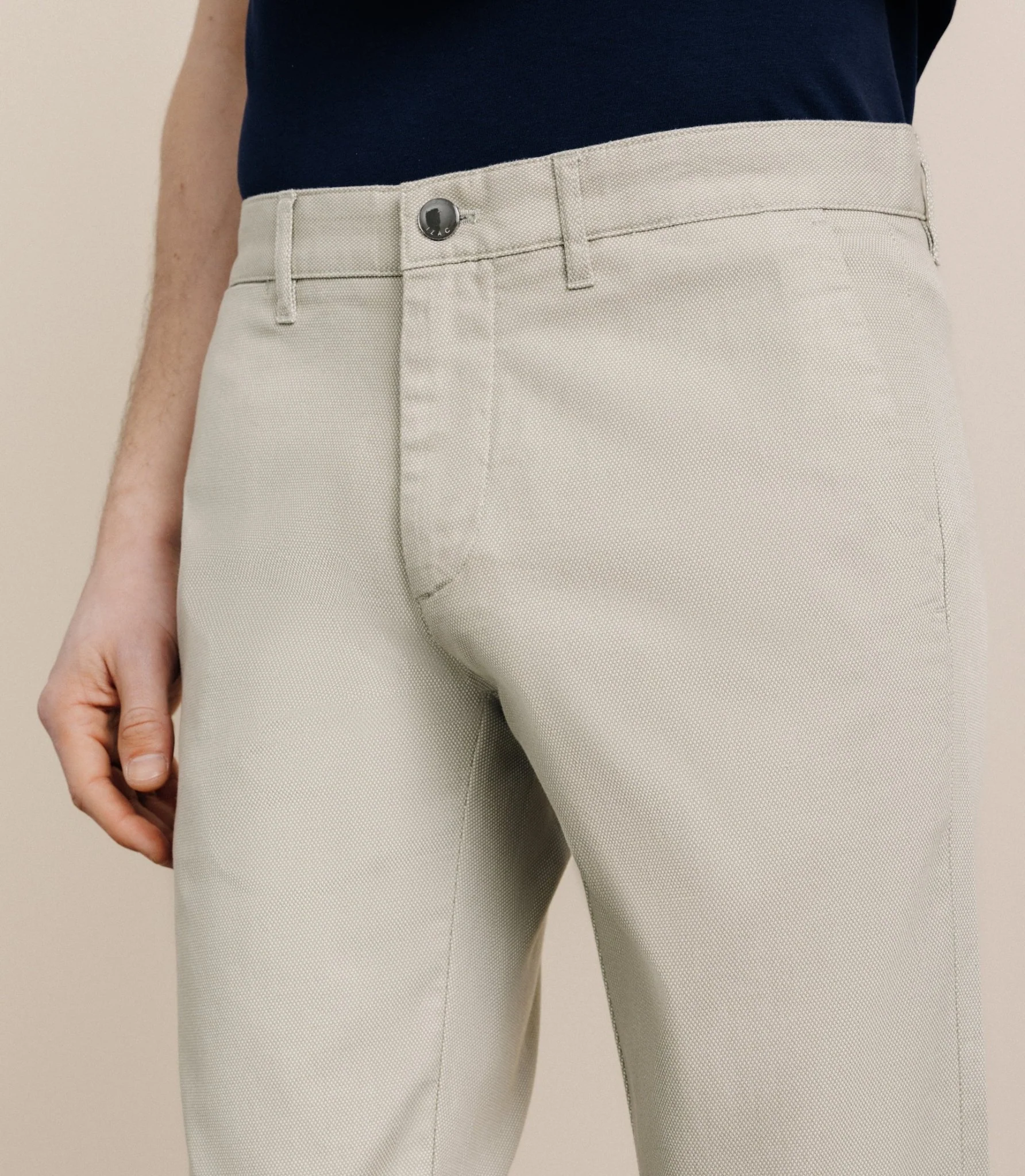 Pantalon slim vert – Image 2