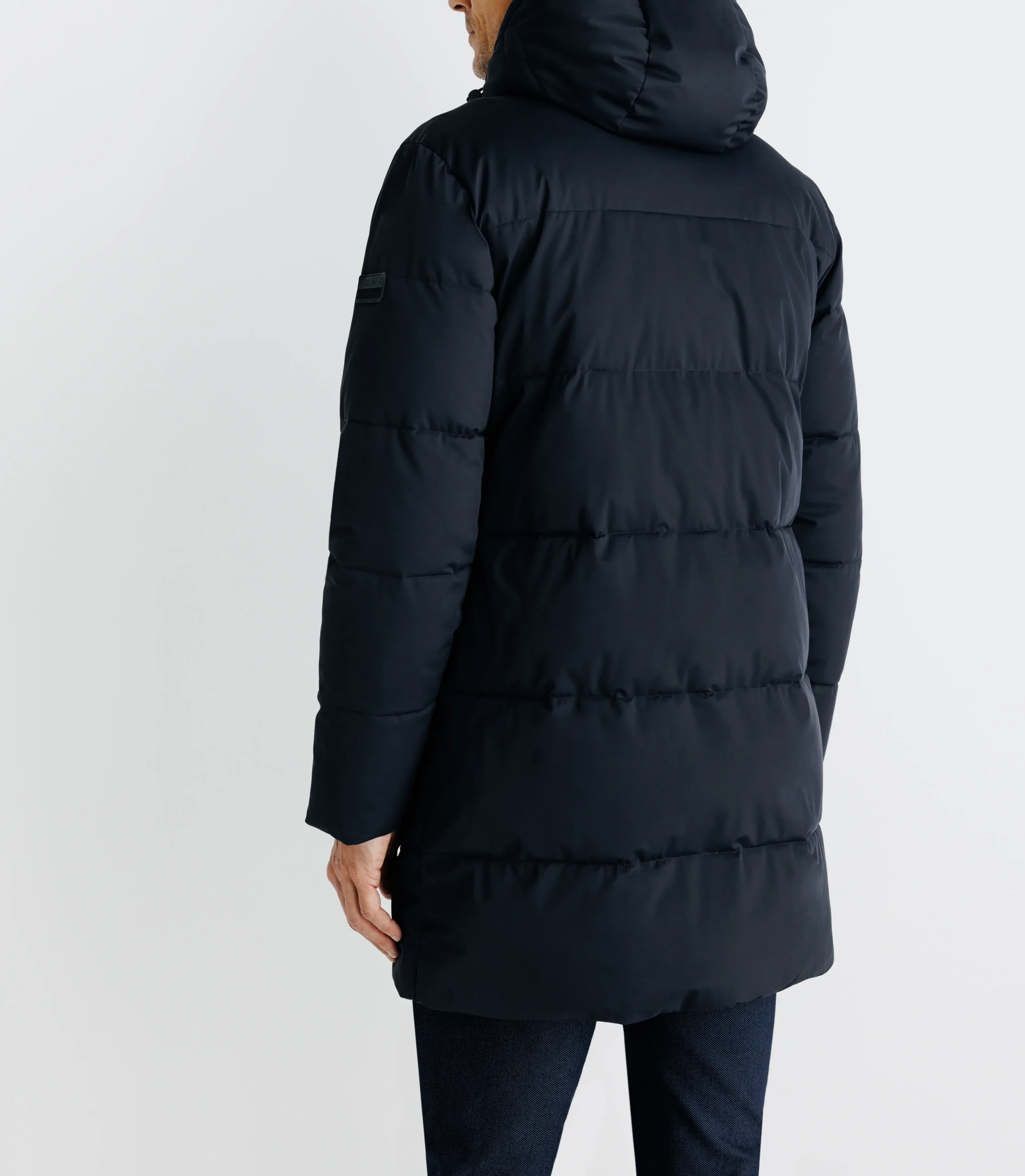 Parka longue marine – Image 2