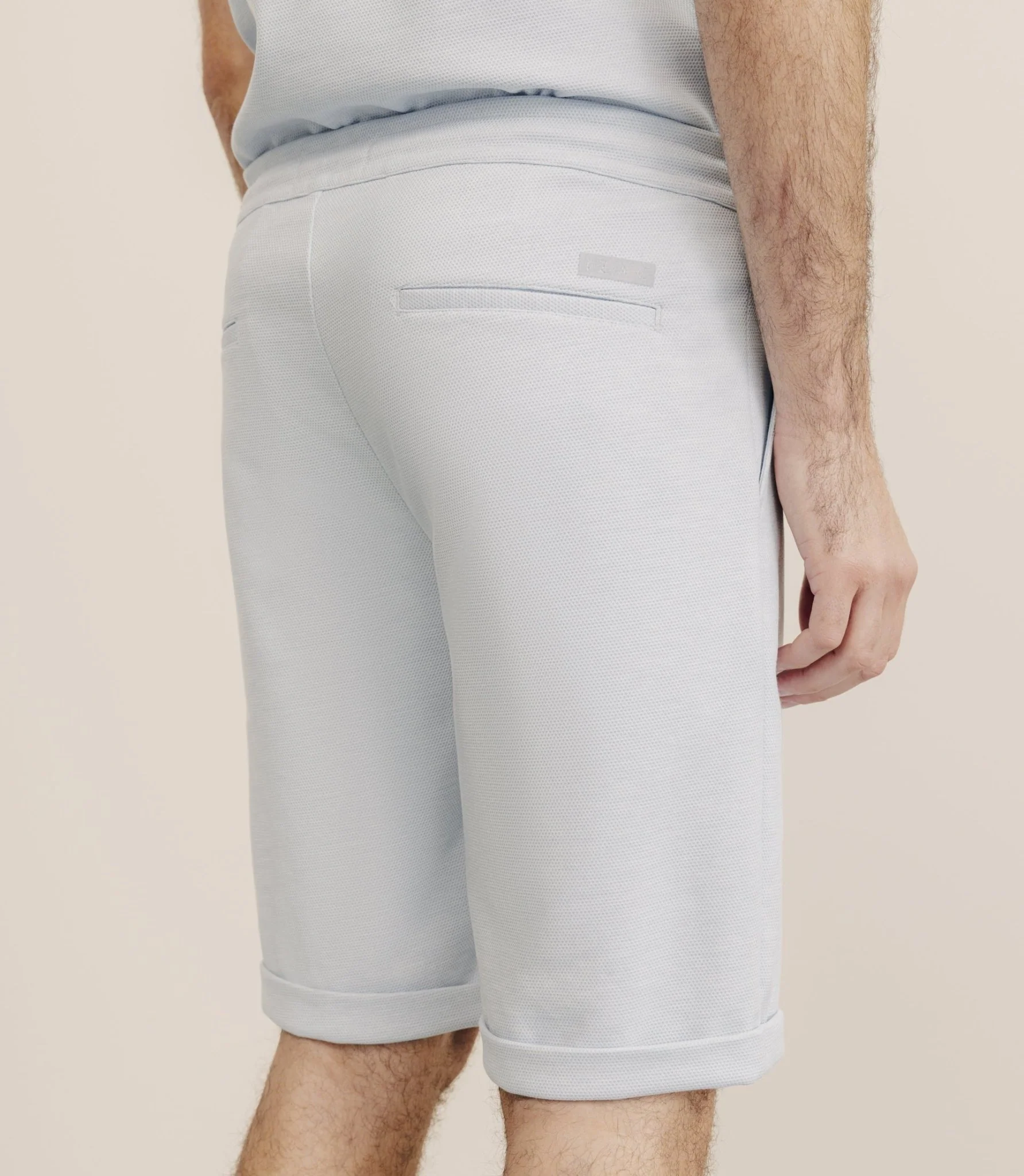 Bermuda avec cordon ciel – Image 3