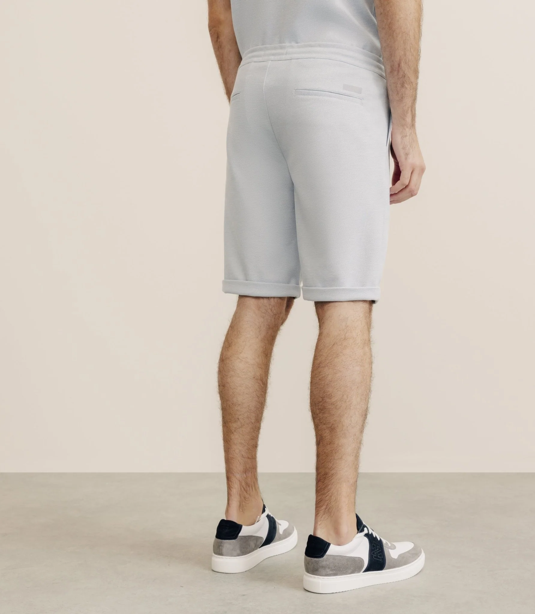 Bermuda avec cordon ciel – Image 4