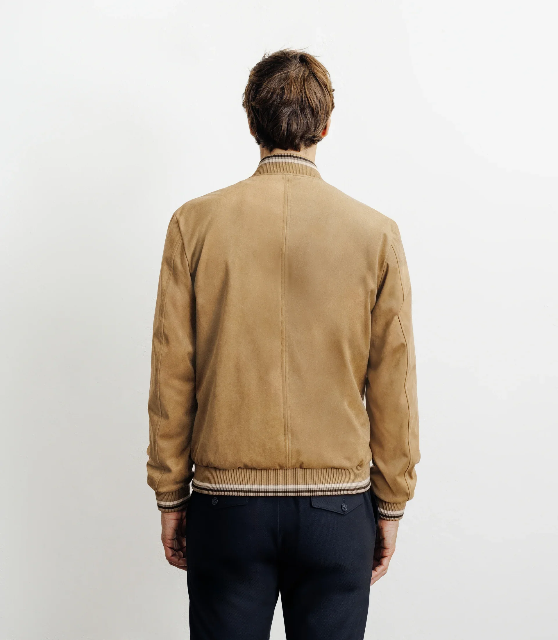 Blouson col teddy camel – Image 4