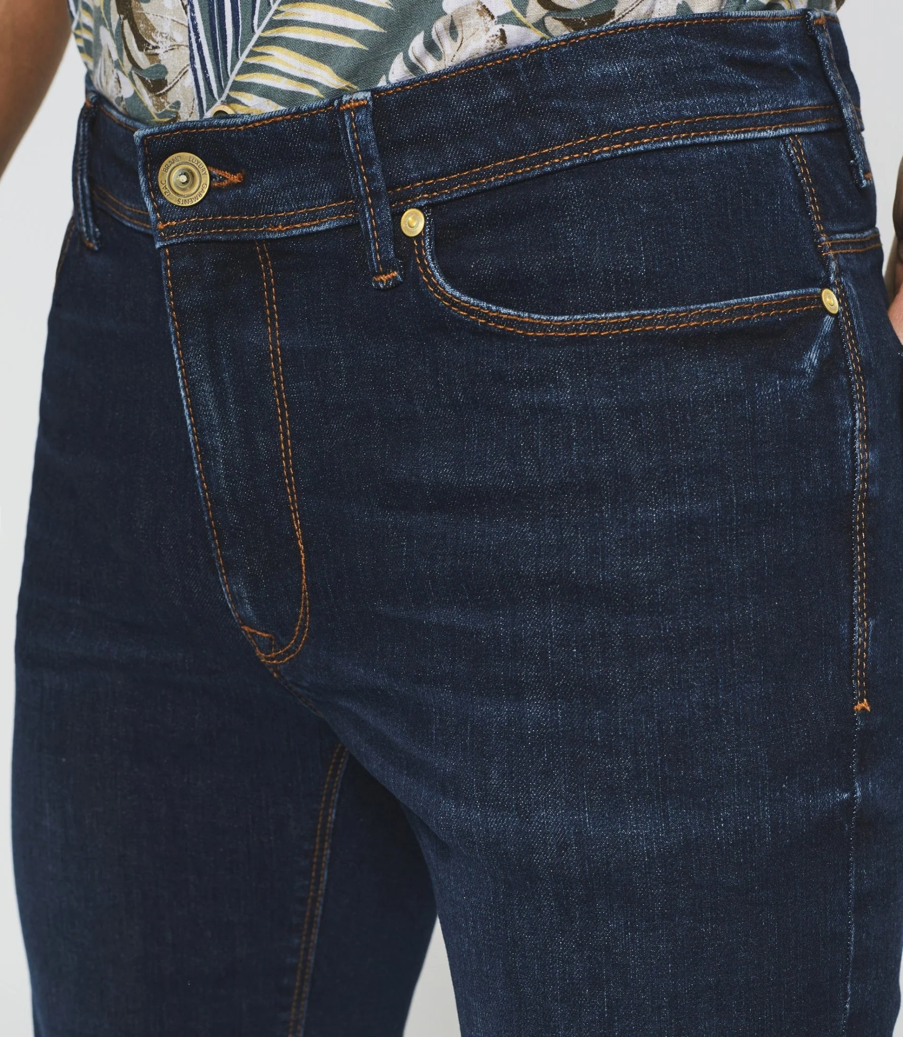 Bermuda denim bleu foncé STARTOUT – Image 3