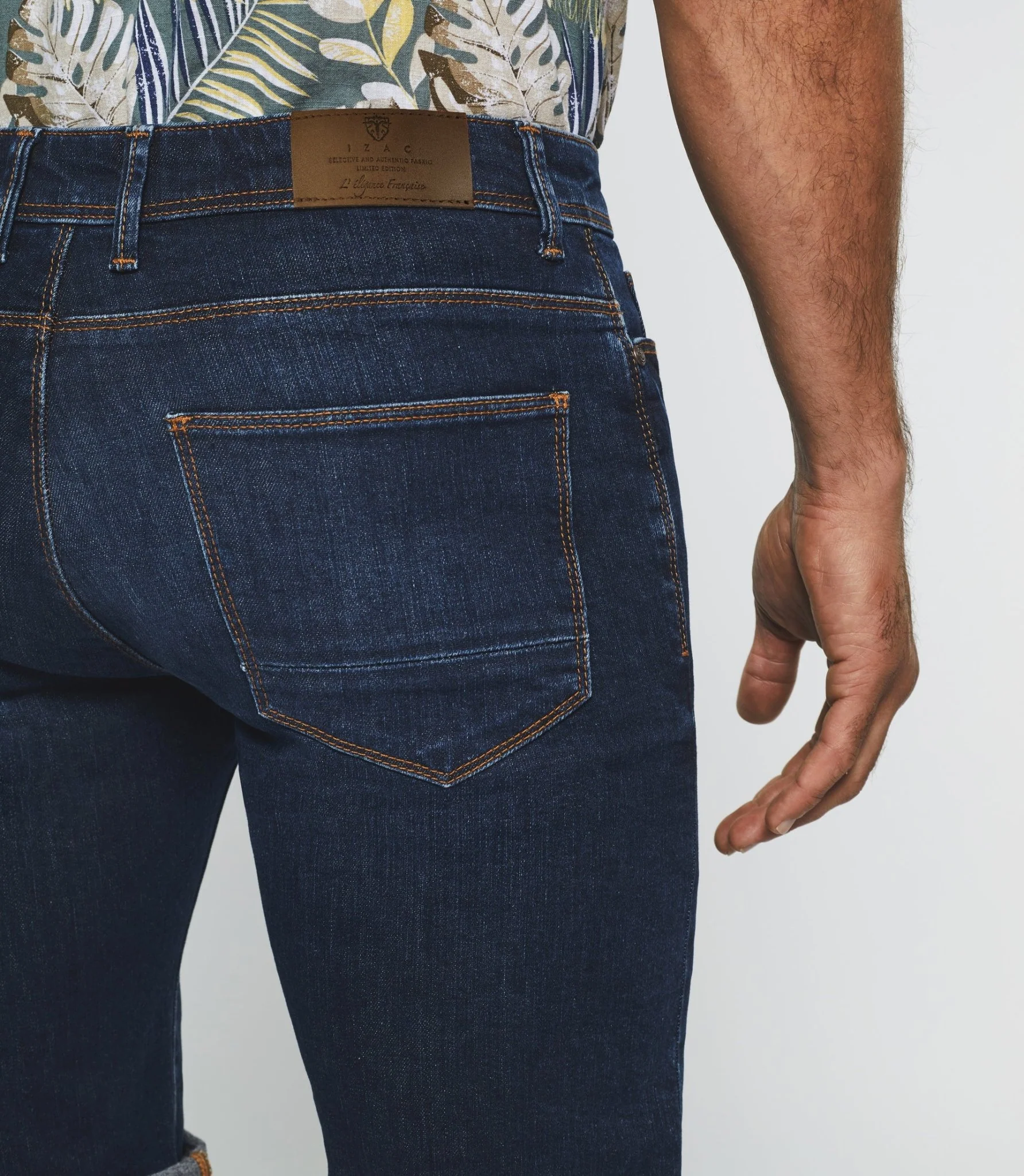 Bermuda denim bleu foncé STARTOUT – Image 4