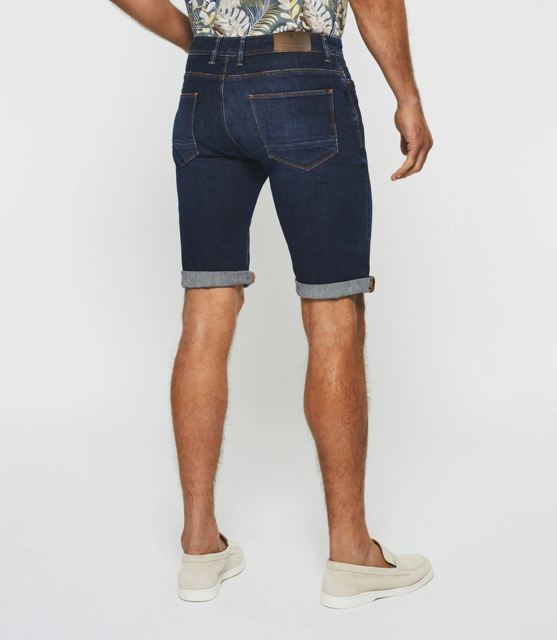 Bermuda denim bleu foncé STARTOUT – Image 2