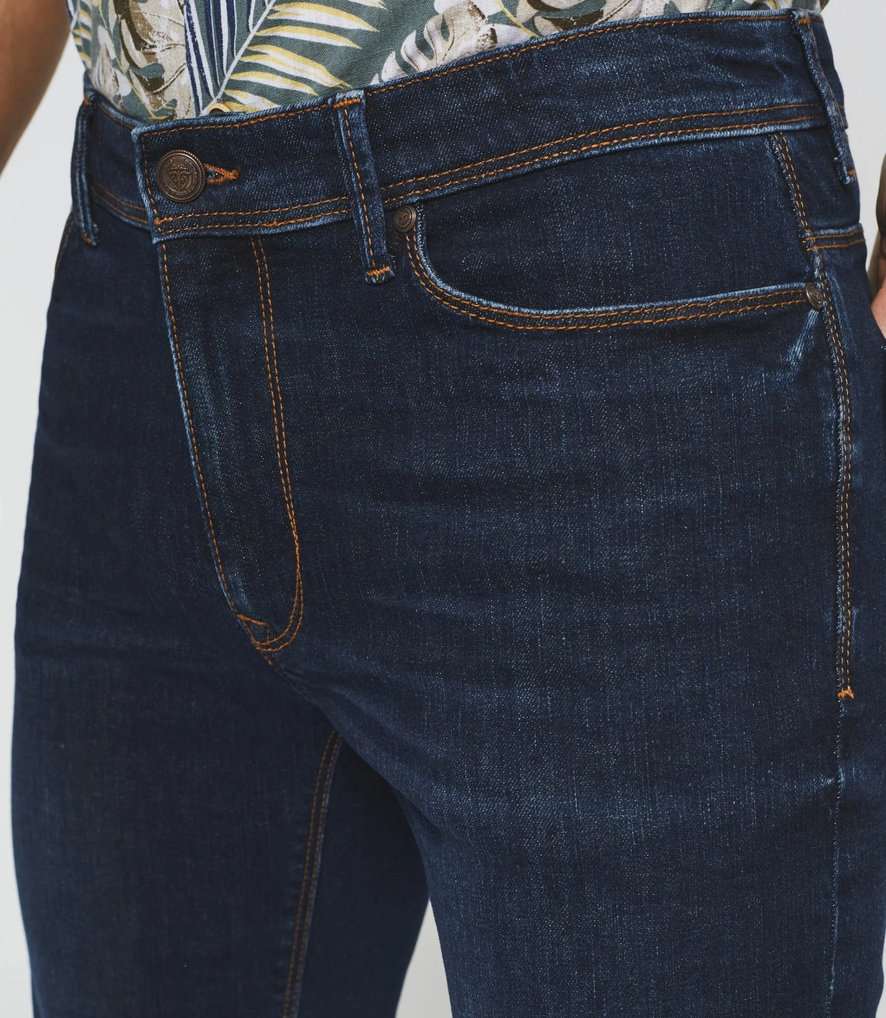 Bermuda hydroless denim bleu foncé "Start" – Image 2