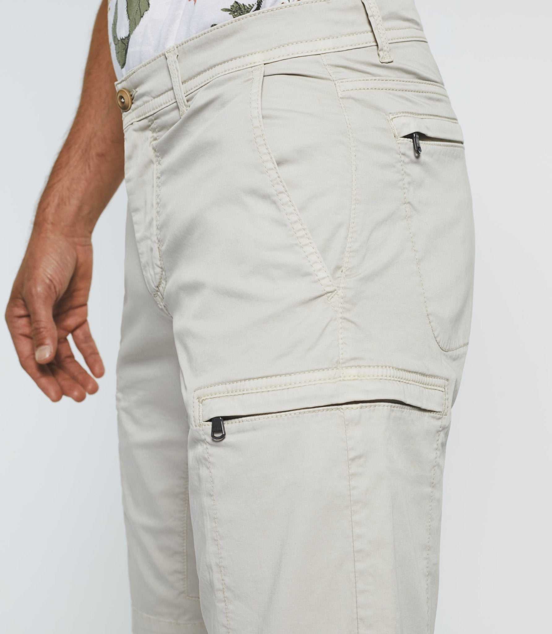 Bermuda cargo beige mastic "Sun" – Image 2