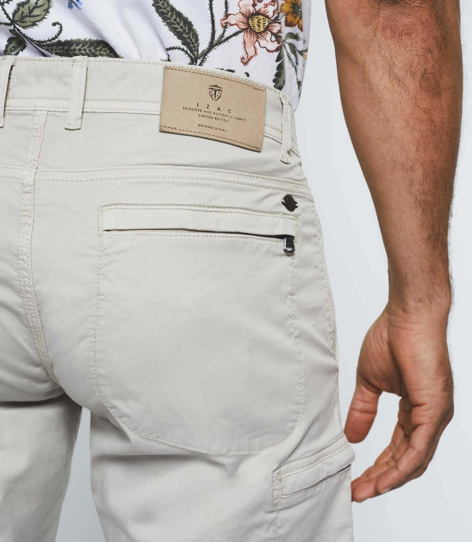 Bermuda cargo beige mastic "Sun" – Image 3