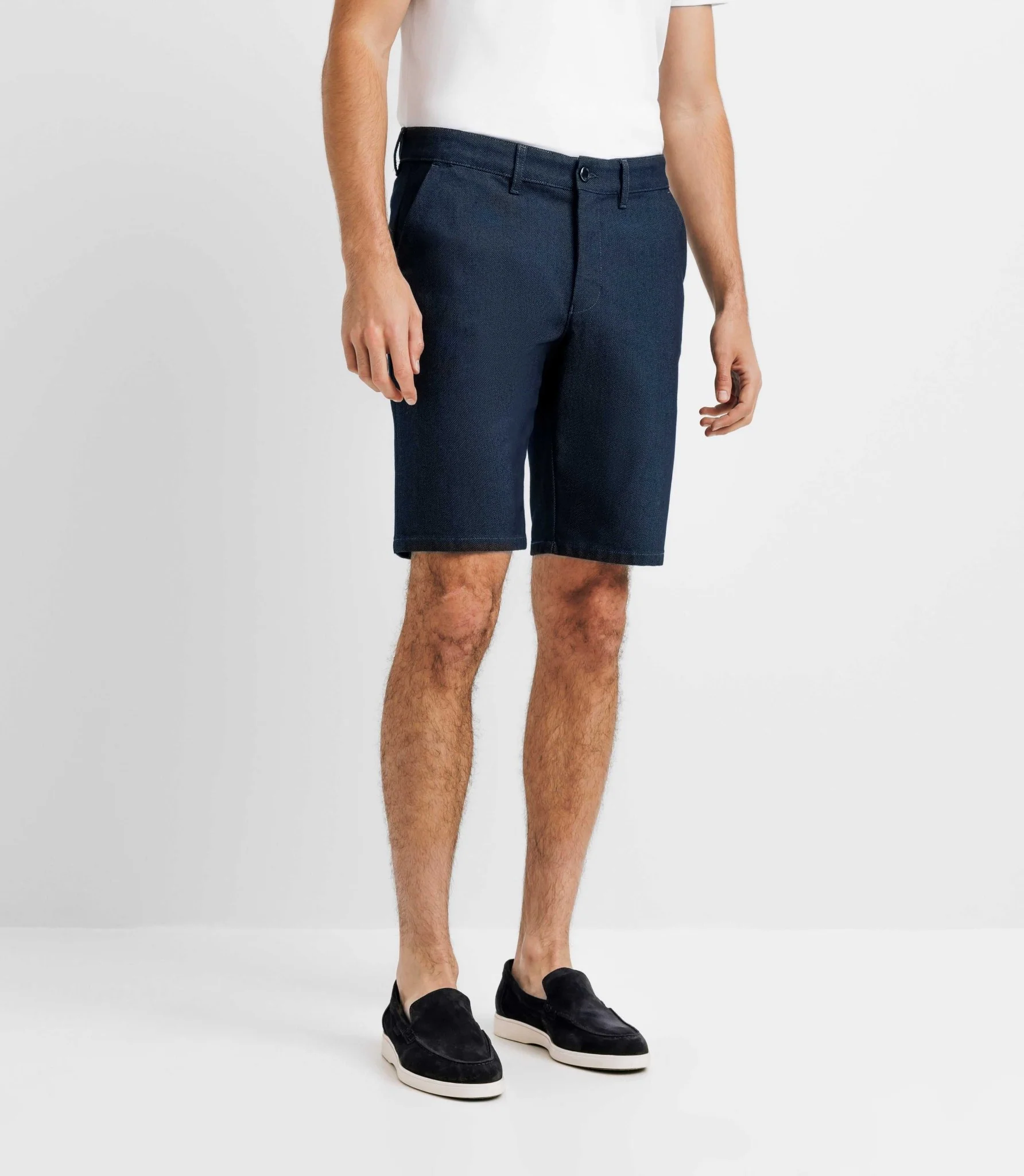 Bermuda armuré marine