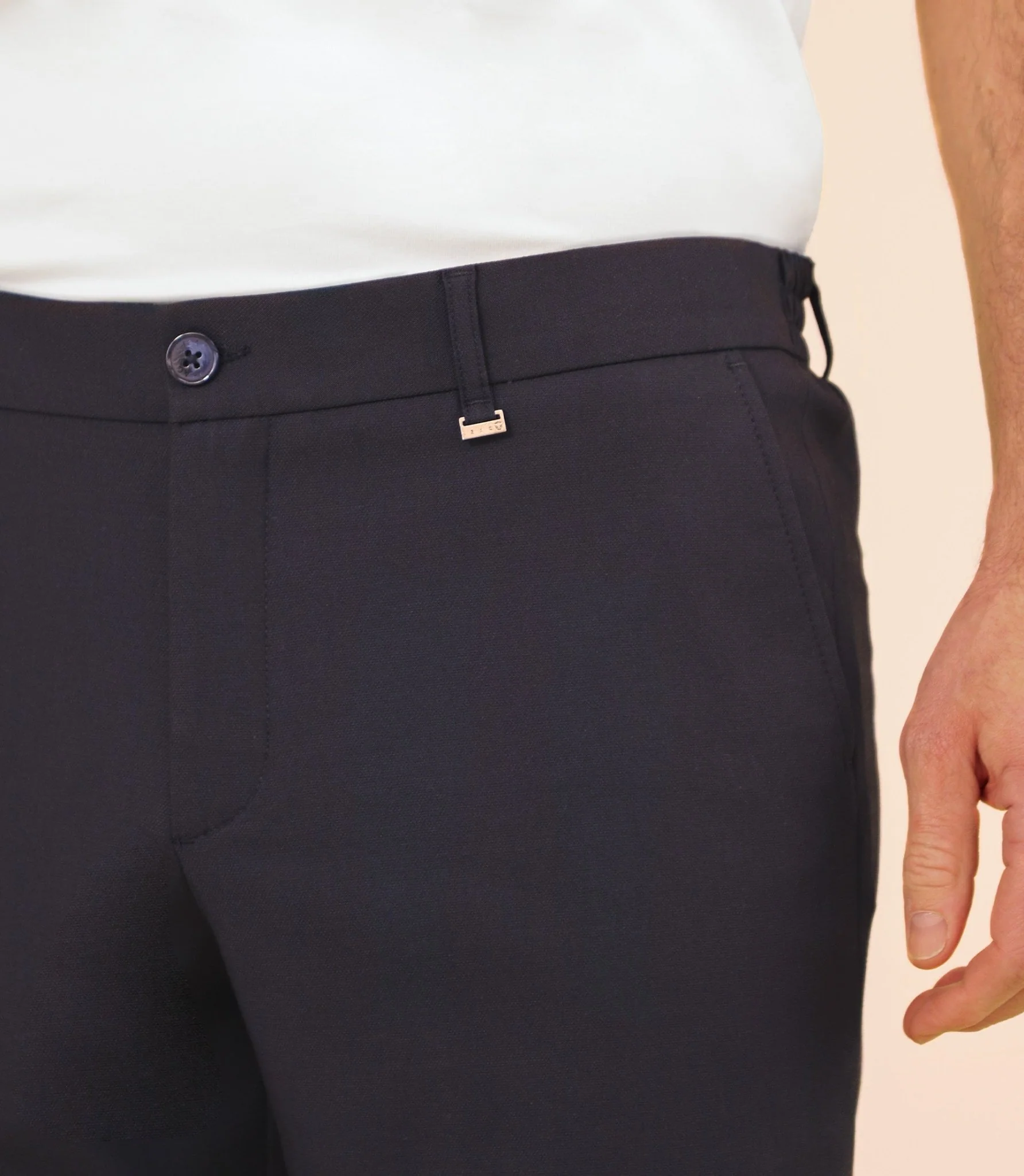 Bermuda à doublure marine – Image 3