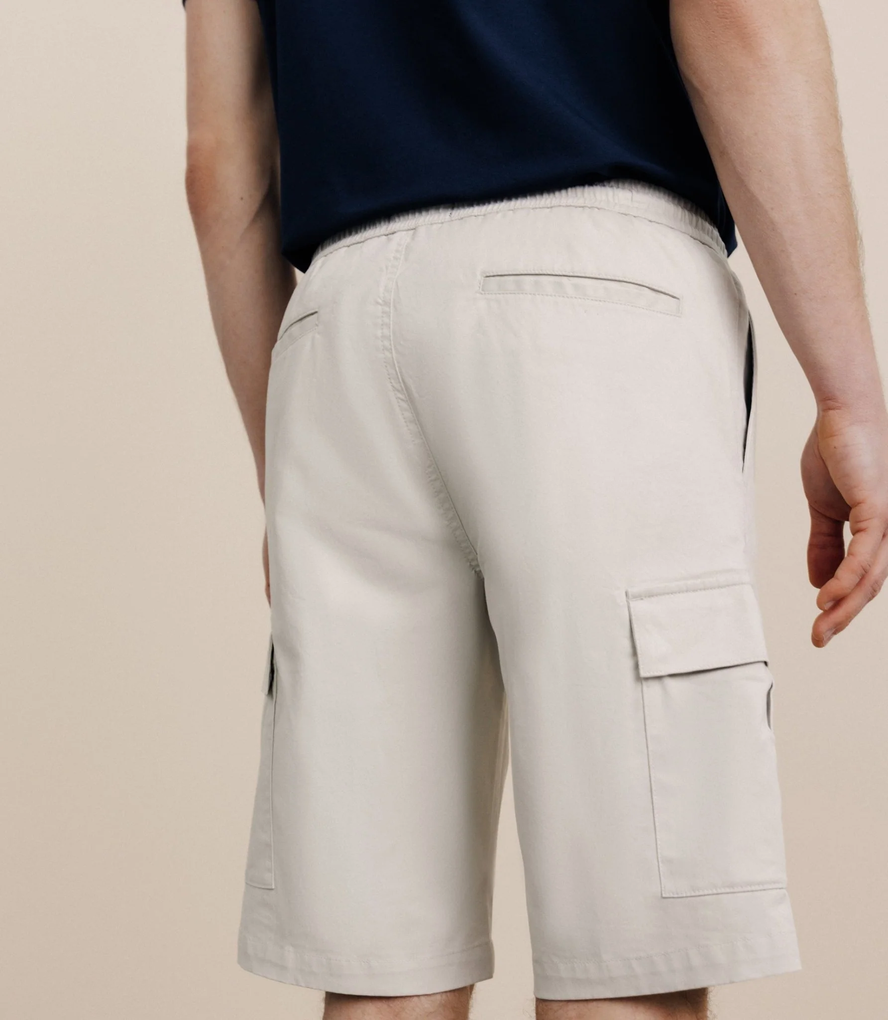 Bermuda cargo beige – Image 4