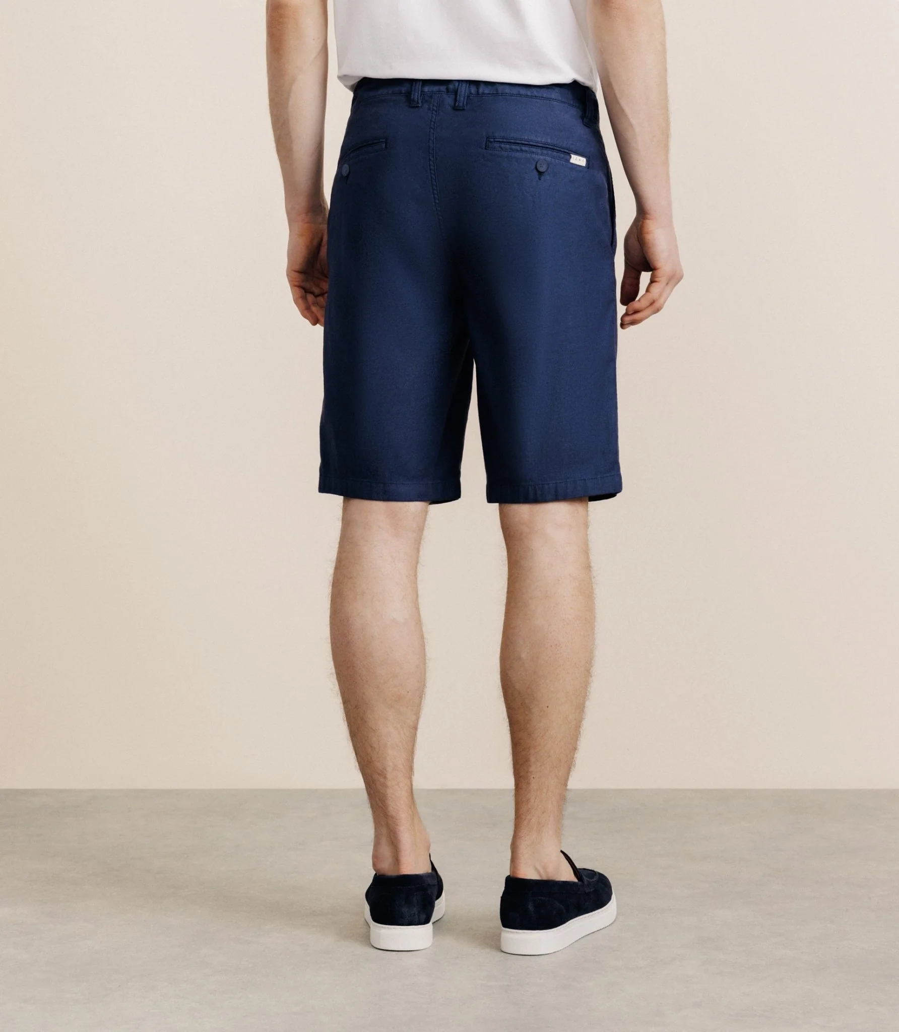 Bermuda avec cordon marine – Image 3