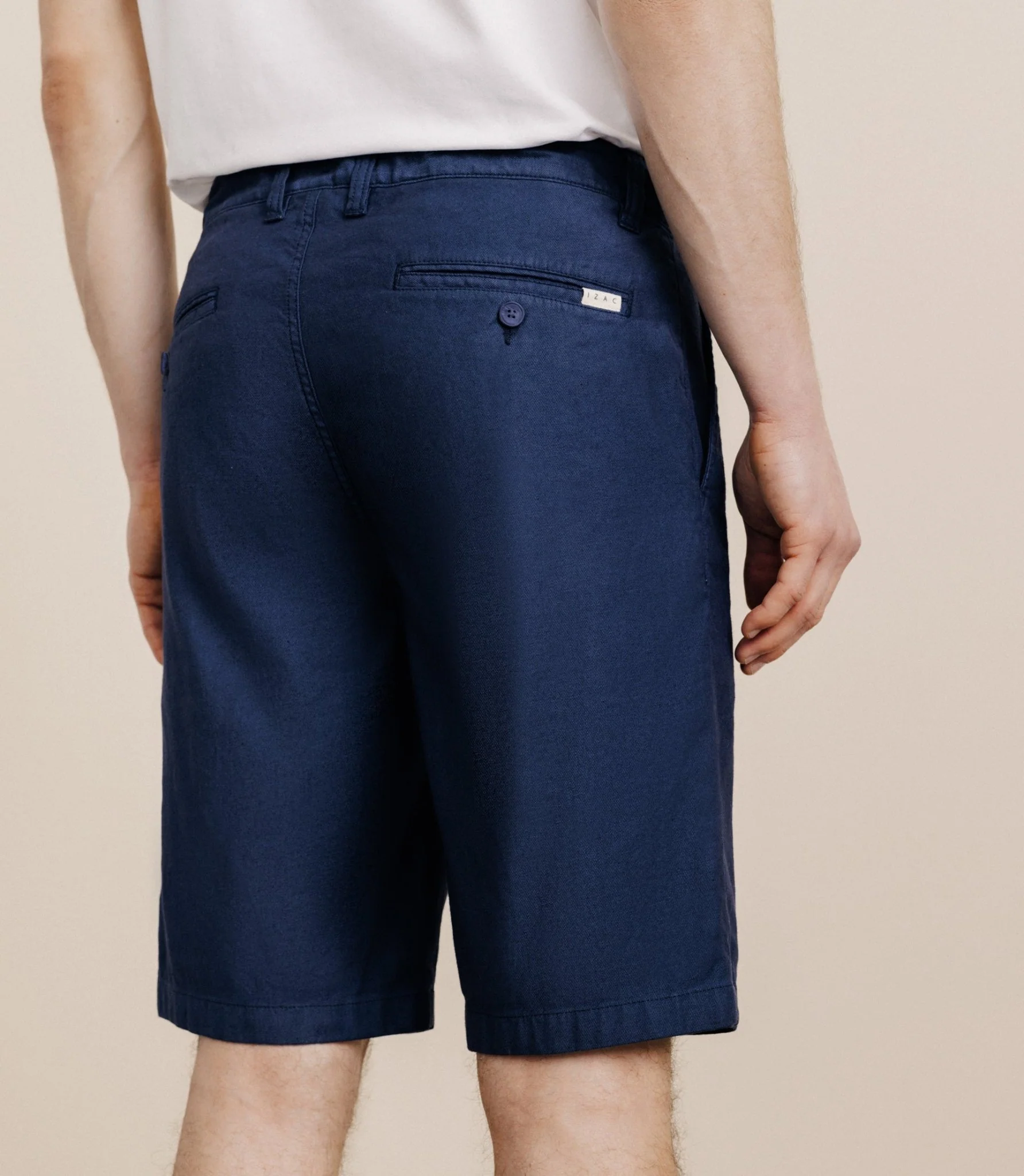 Bermuda avec cordon marine – Image 4