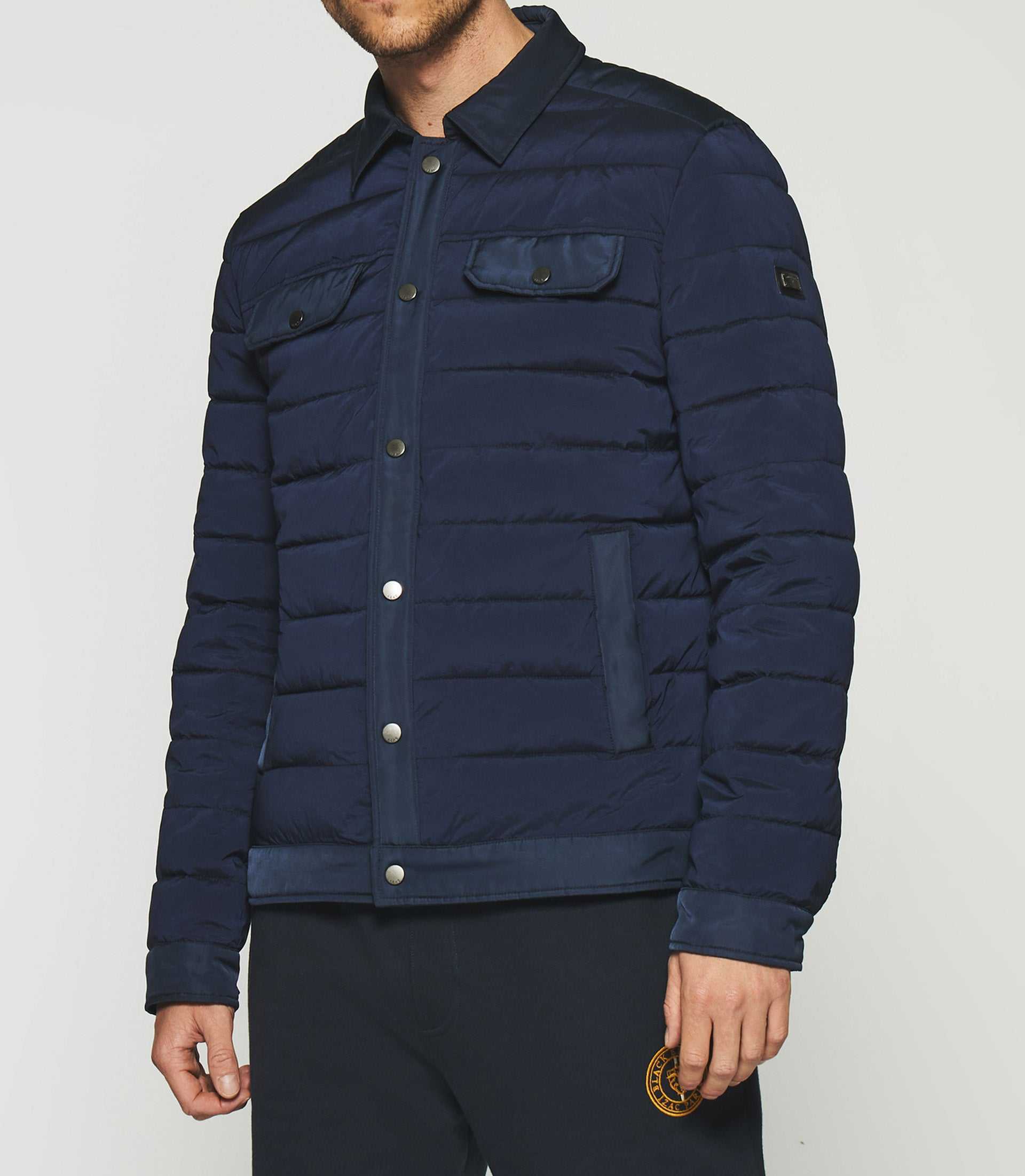 Blouson matelassé marine ROX – Image 2