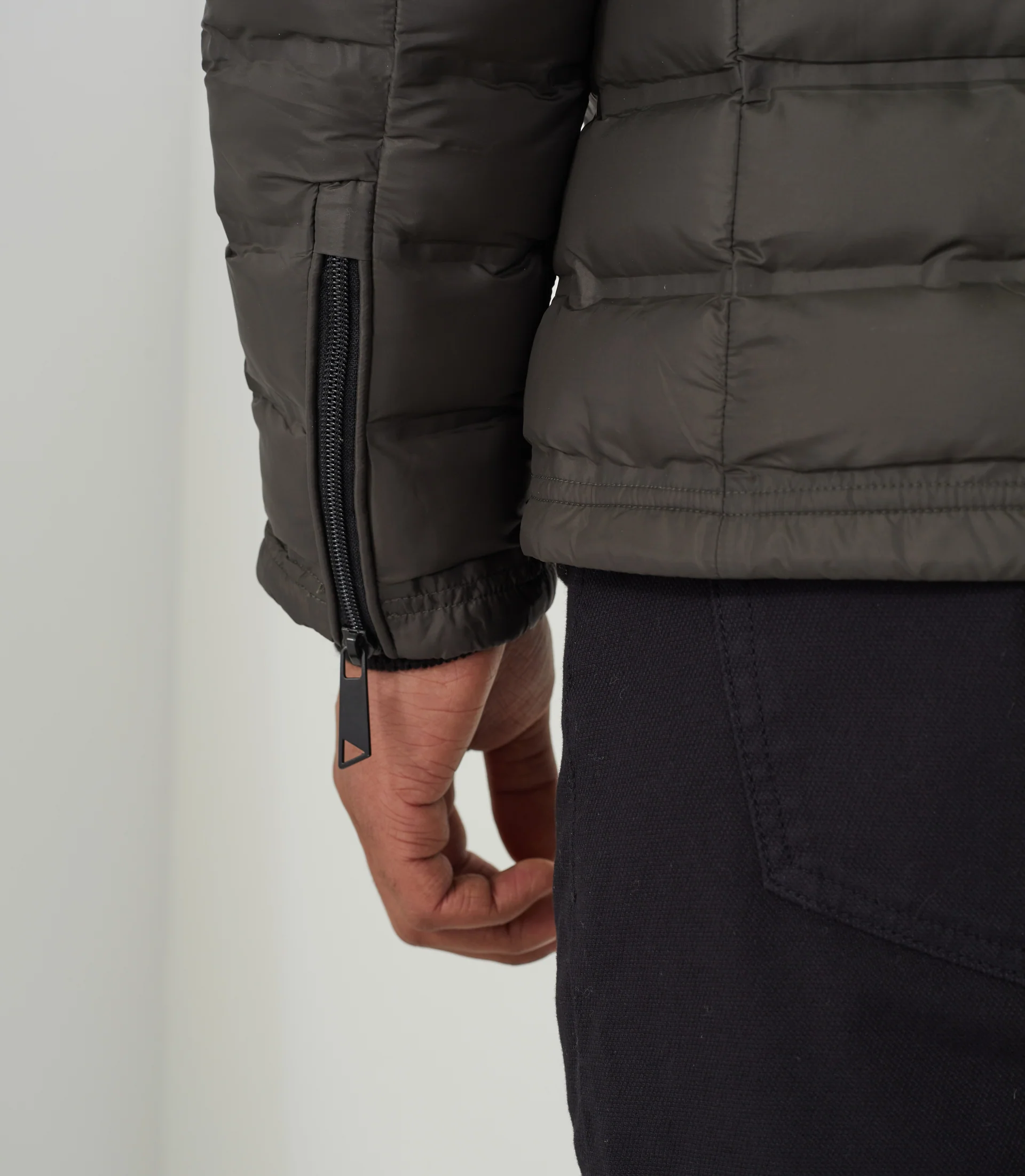 Blouson matelassé kaki "Freddie" – Image 4