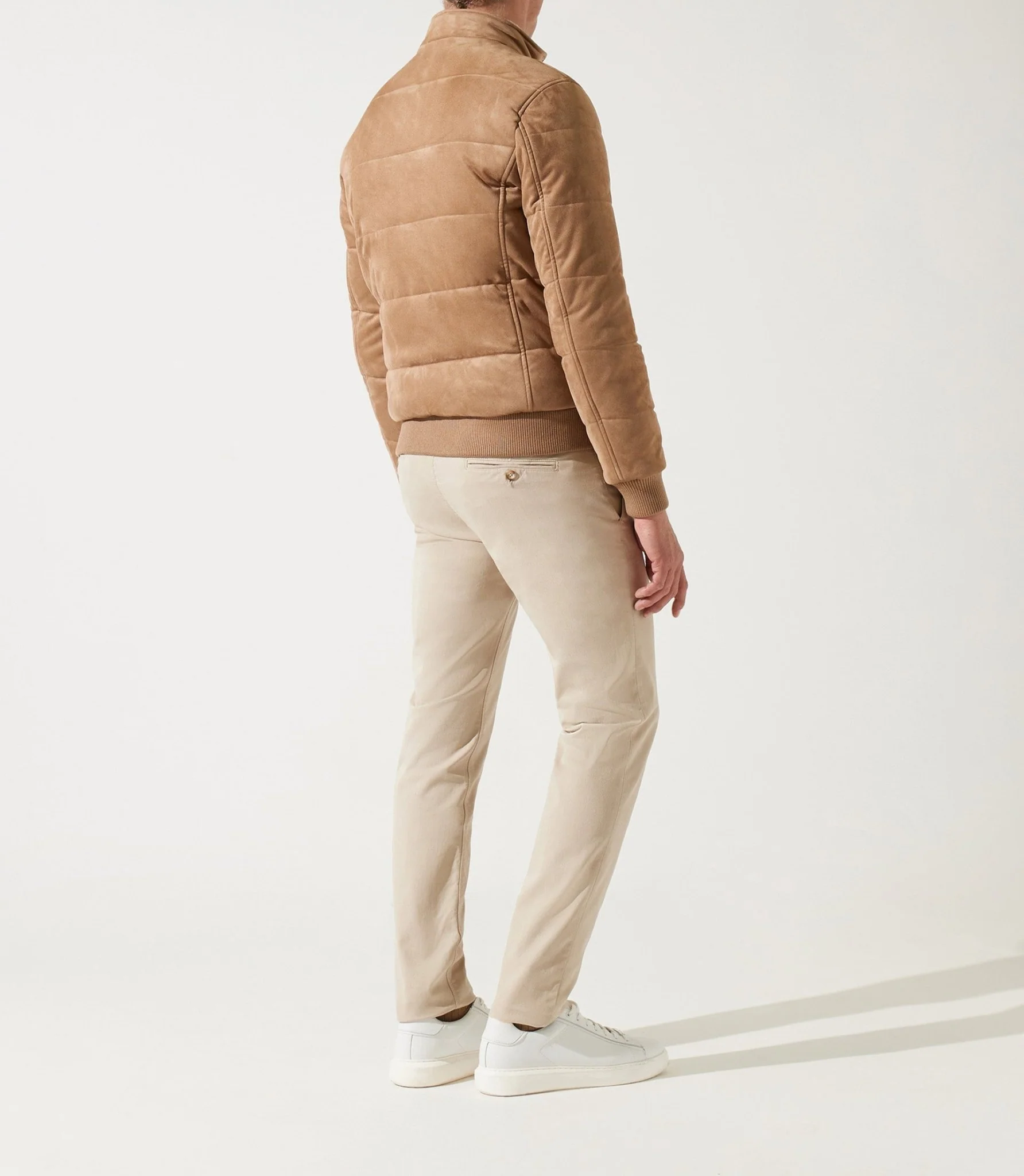 Blouson teddy matelasse beige MEMPHIS – Image 5