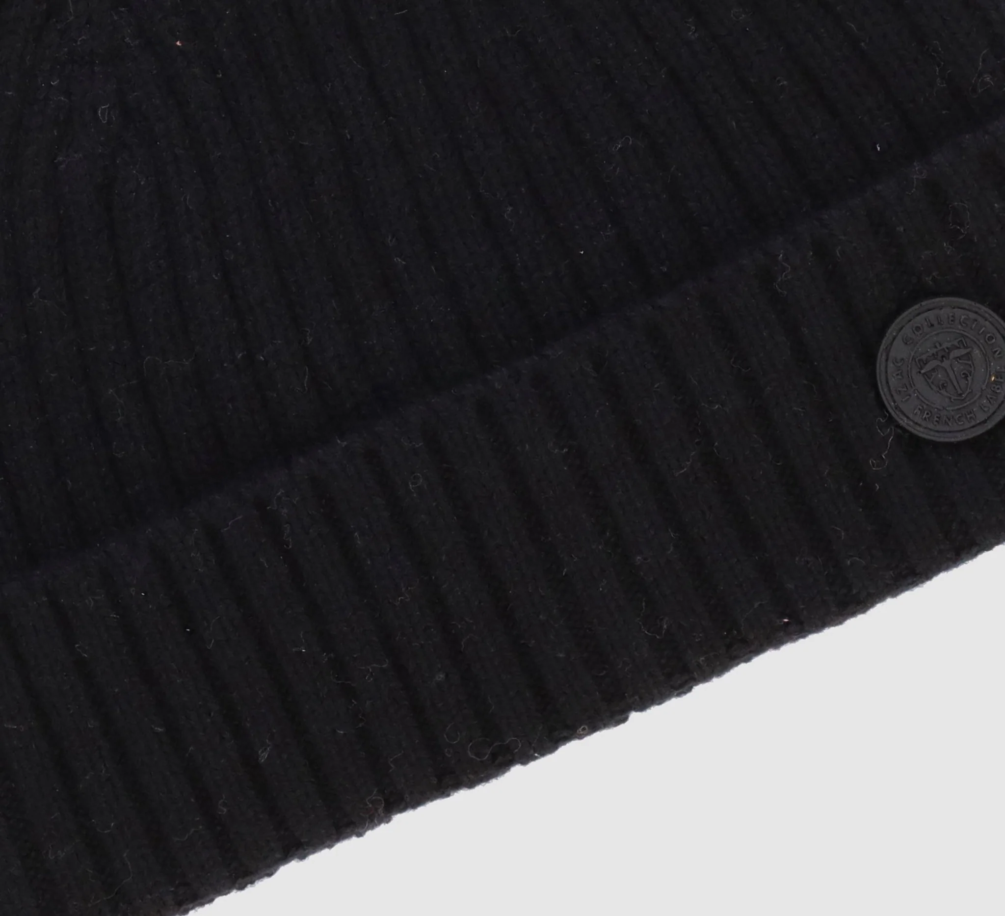 Bonnet en maille noir – Image 2