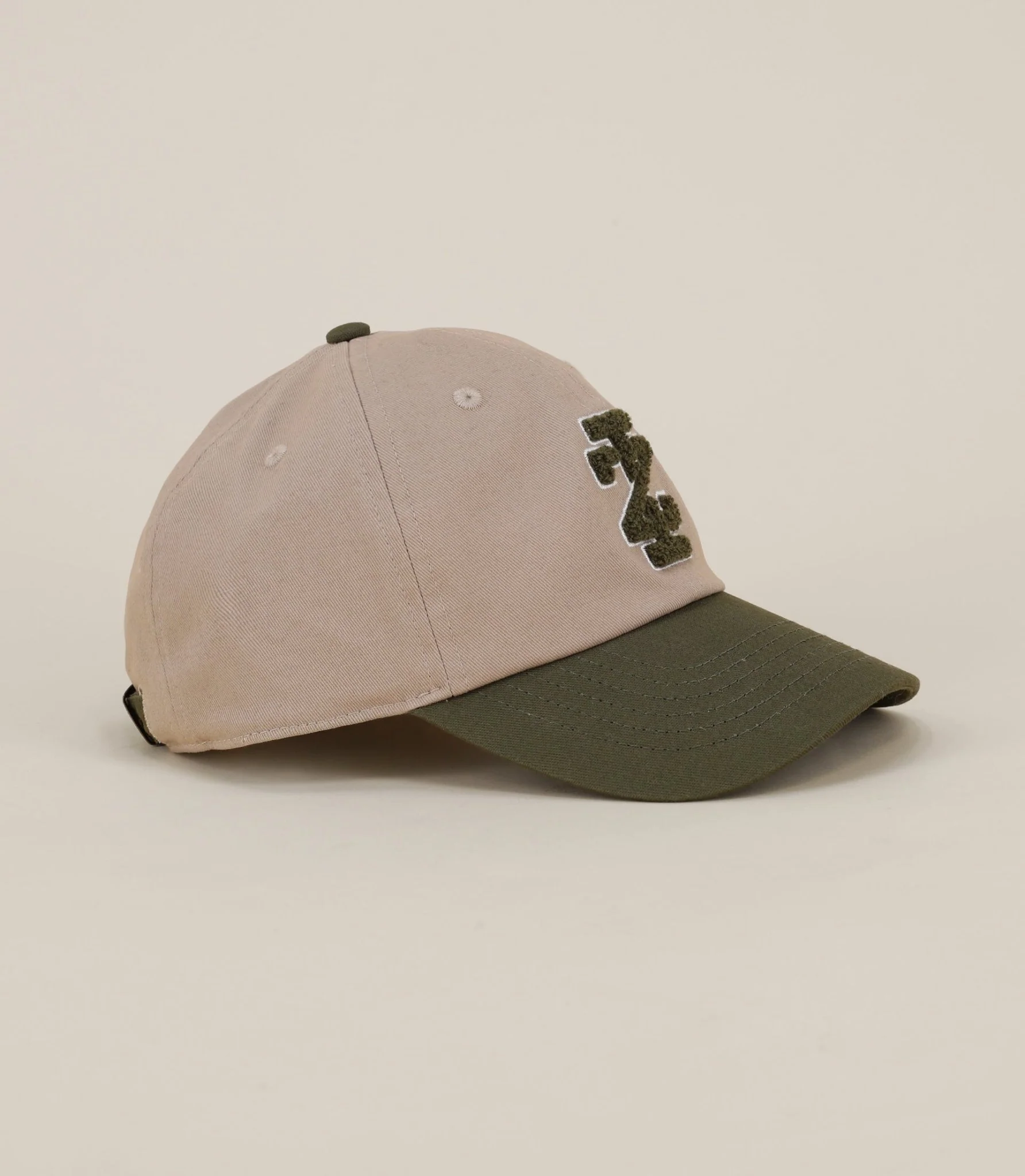 Casquette bi-ton beige – Image 2