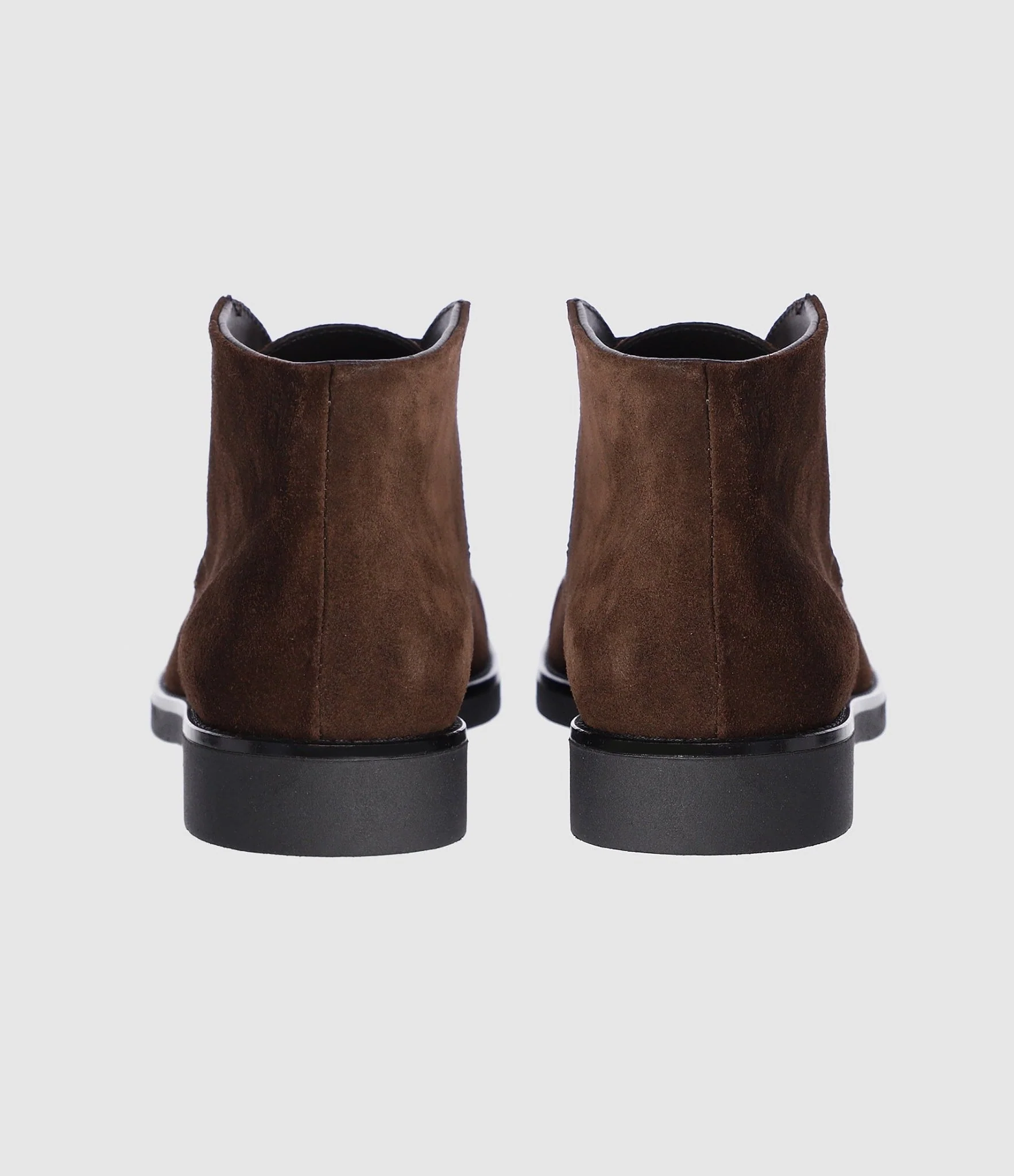 Bottines suede à lacets marron ODESSA – Image 5