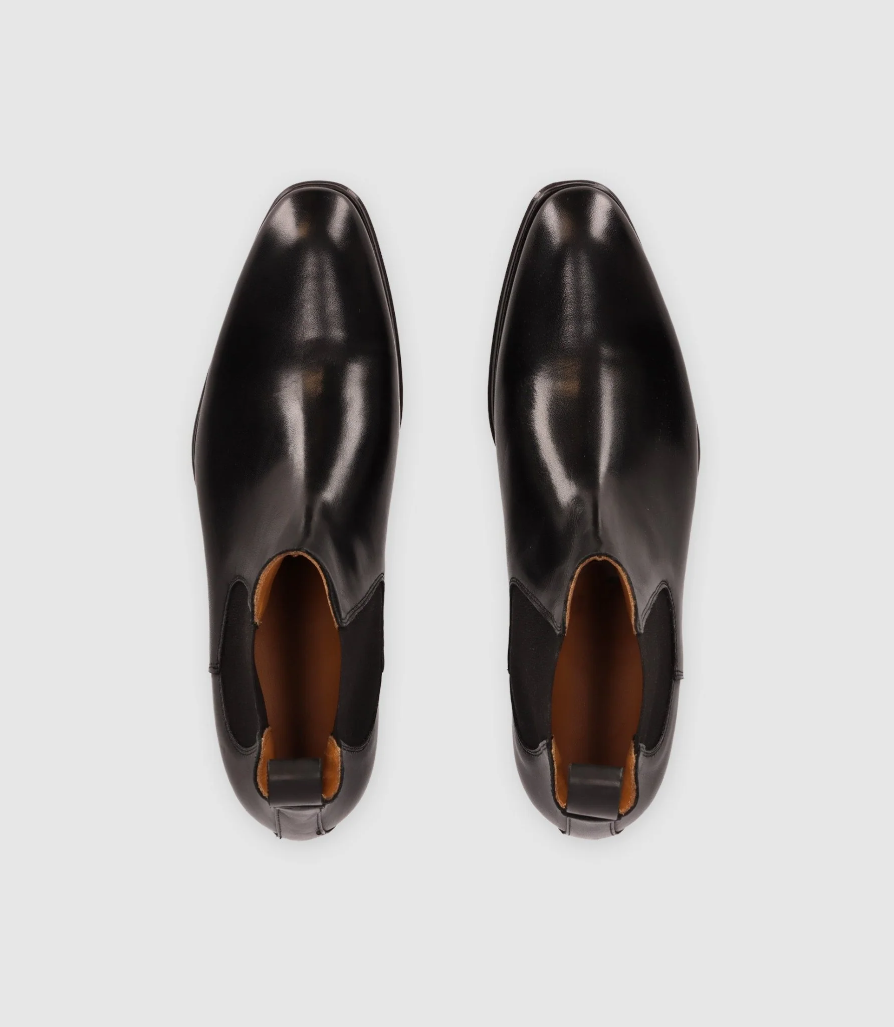 Chaussures chelsea en cuir noires – Image 6