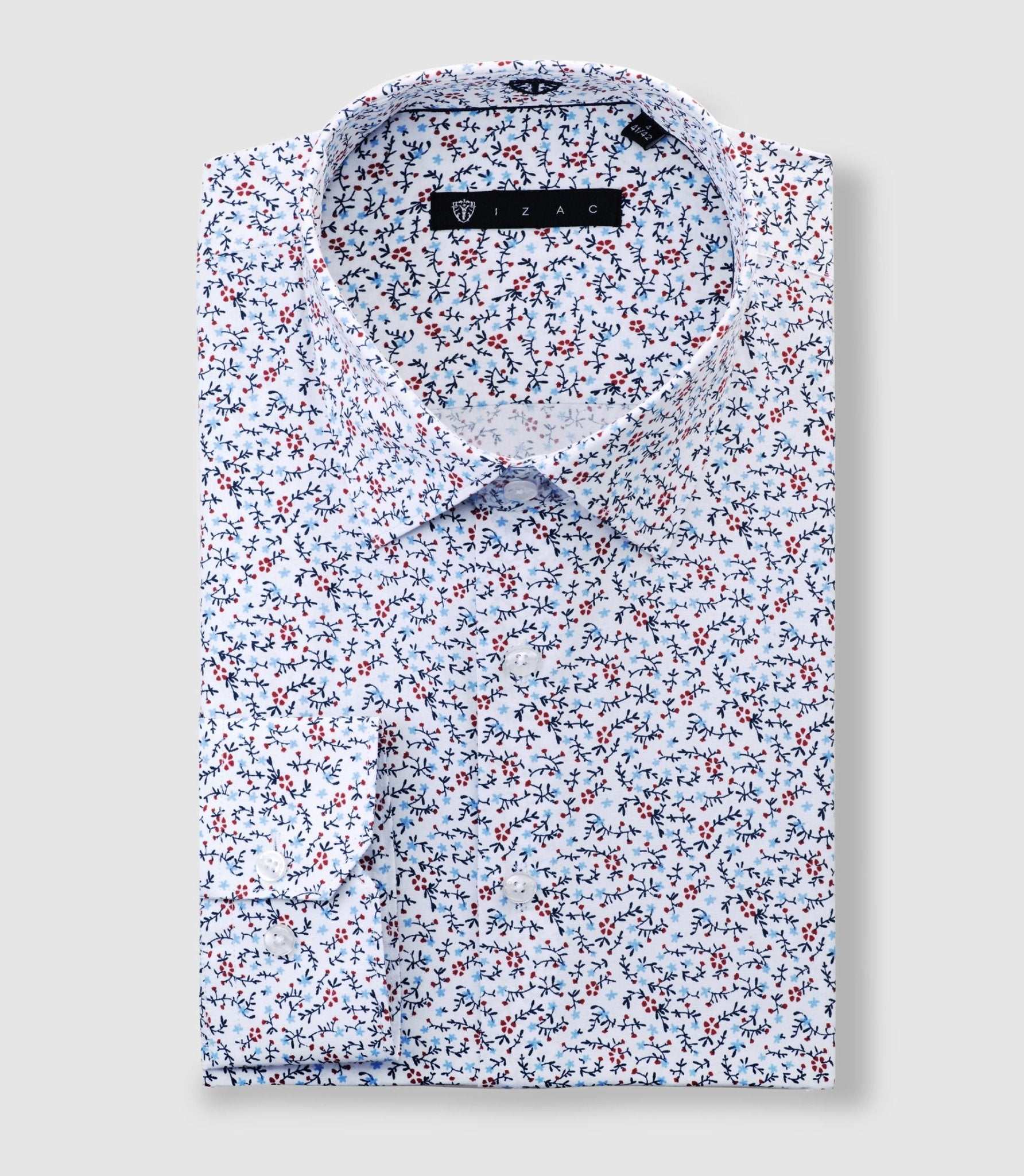 Chemise à imprimé floral blanc "Darylout"