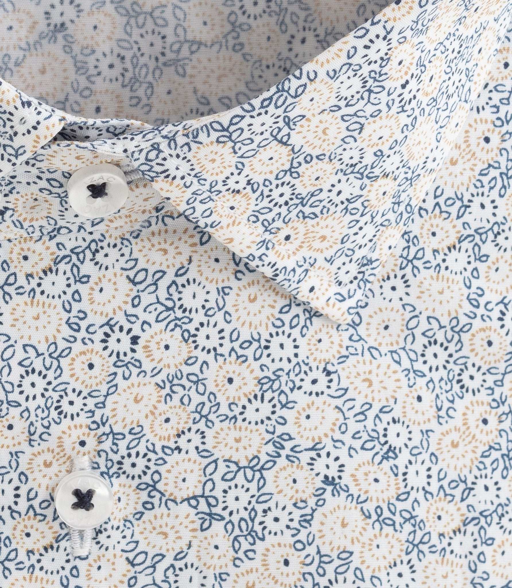 Chemise à imprimé floral beige "Delice" – Image 2