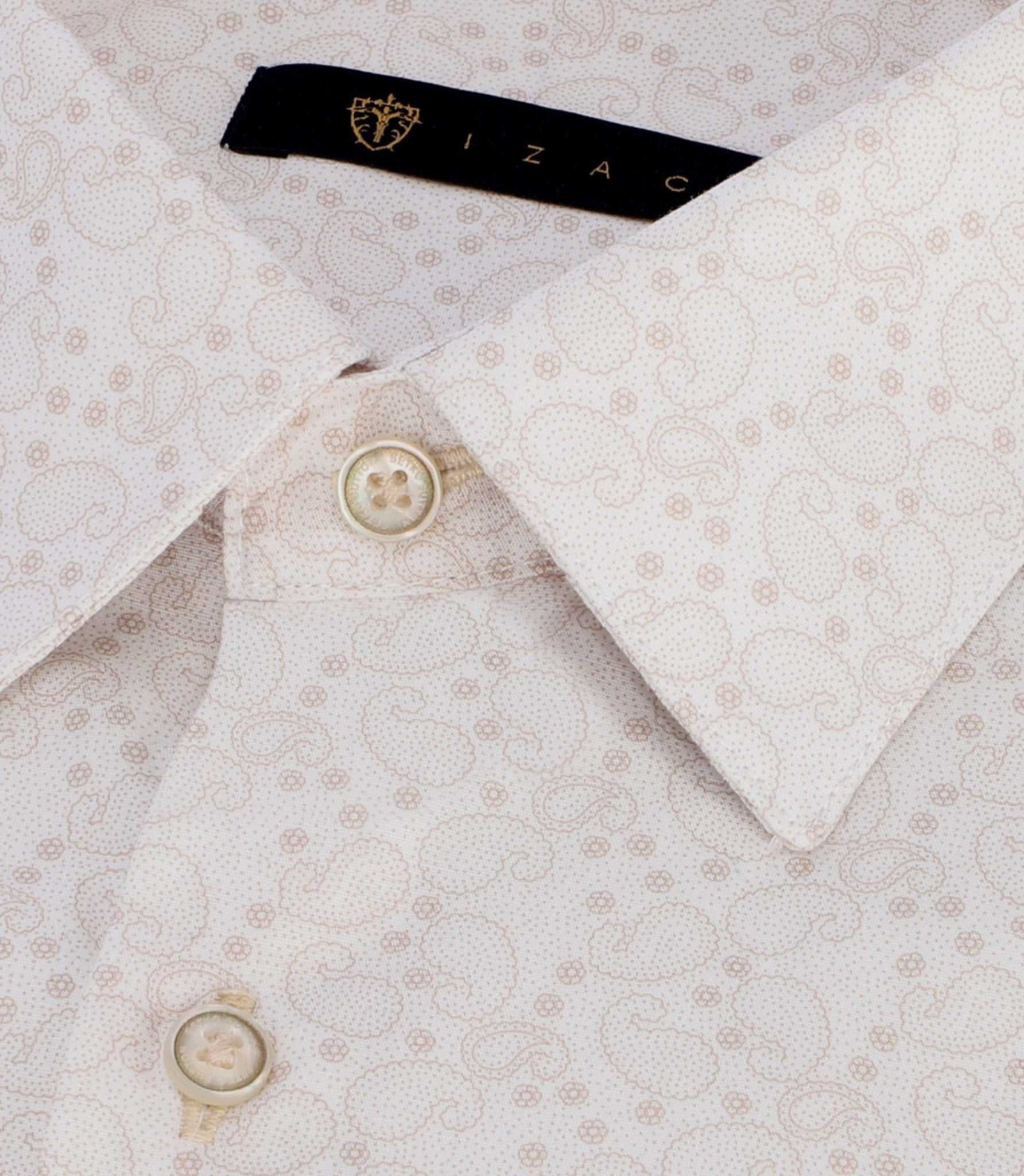 Chemise à imprimé beige PAQUITO – Image 2