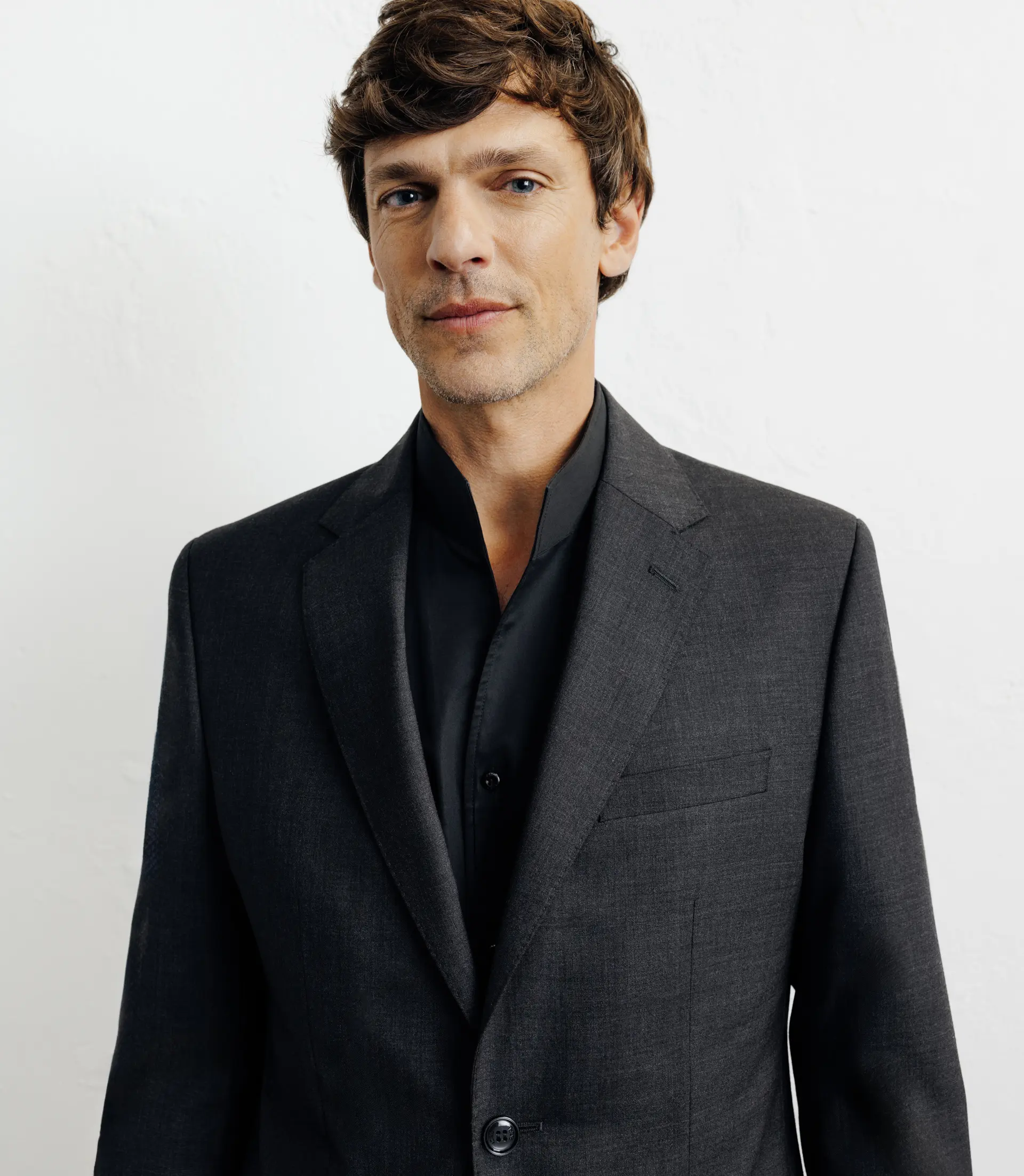 Costume 2 boutons anthracite – Image 2