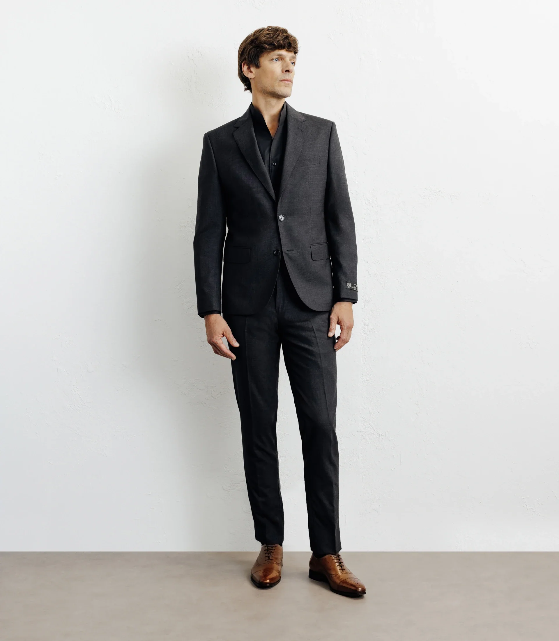 Costume 2 boutons anthracite – Image 3