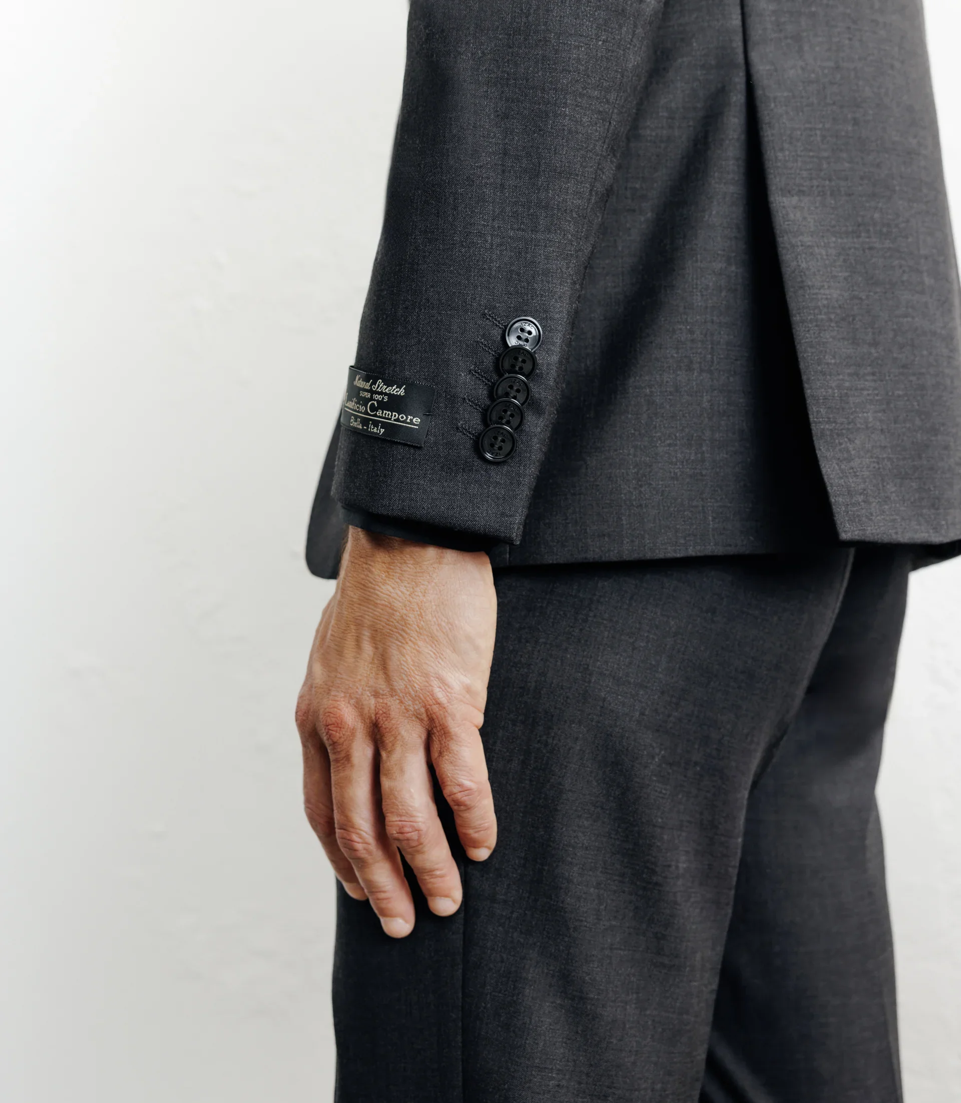 Costume 2 boutons anthracite – Image 5