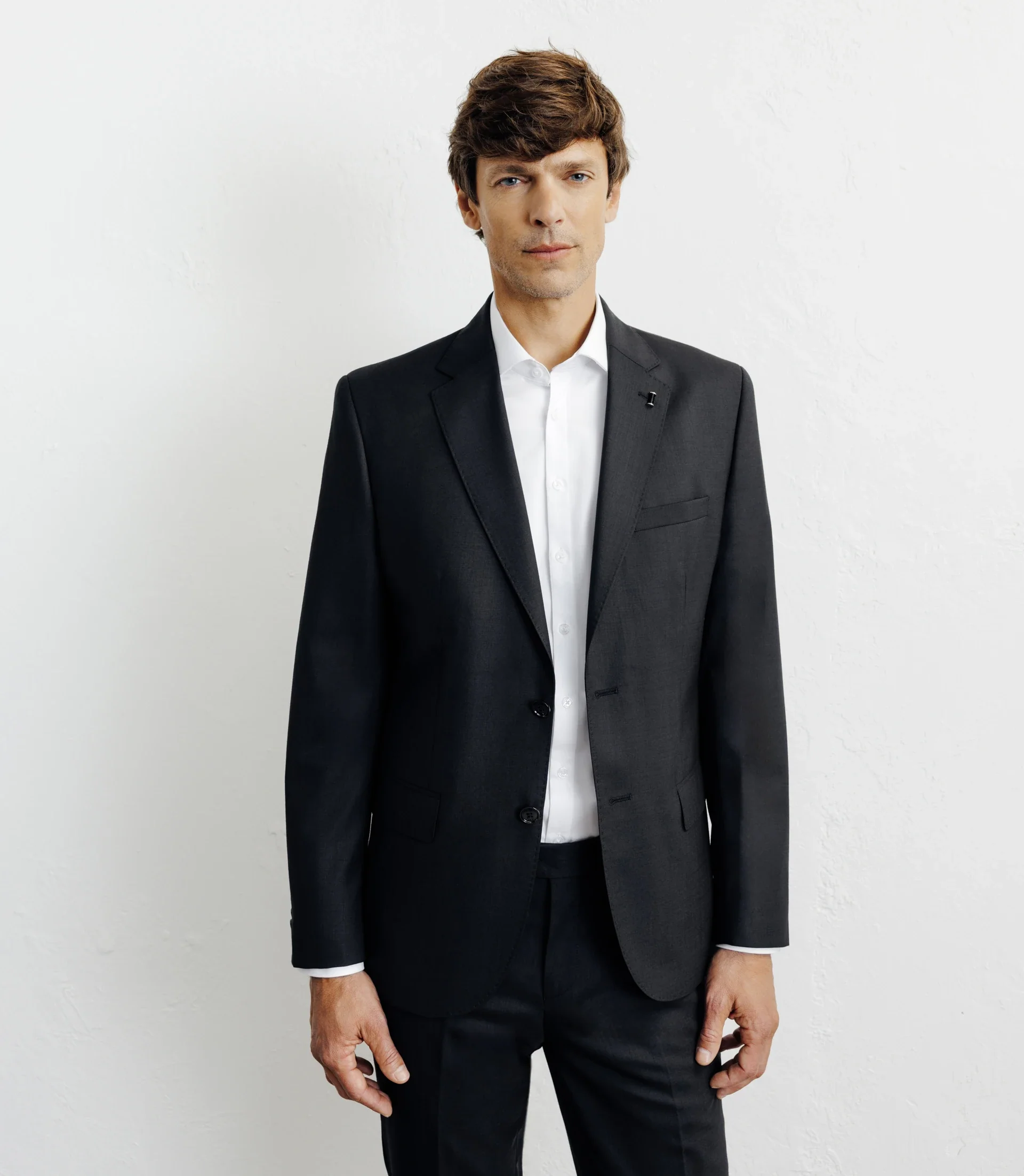 Costume 100% laine noir