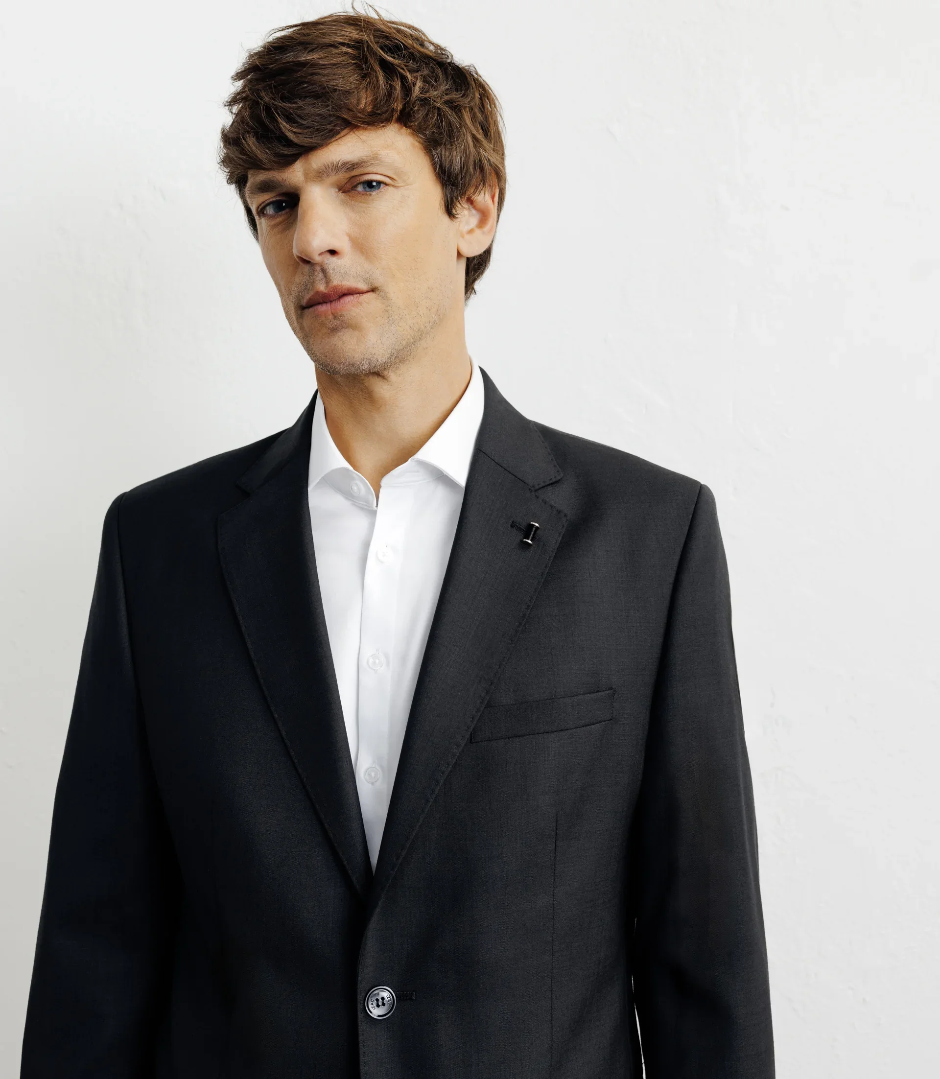 Costume 100% laine noir – Image 2