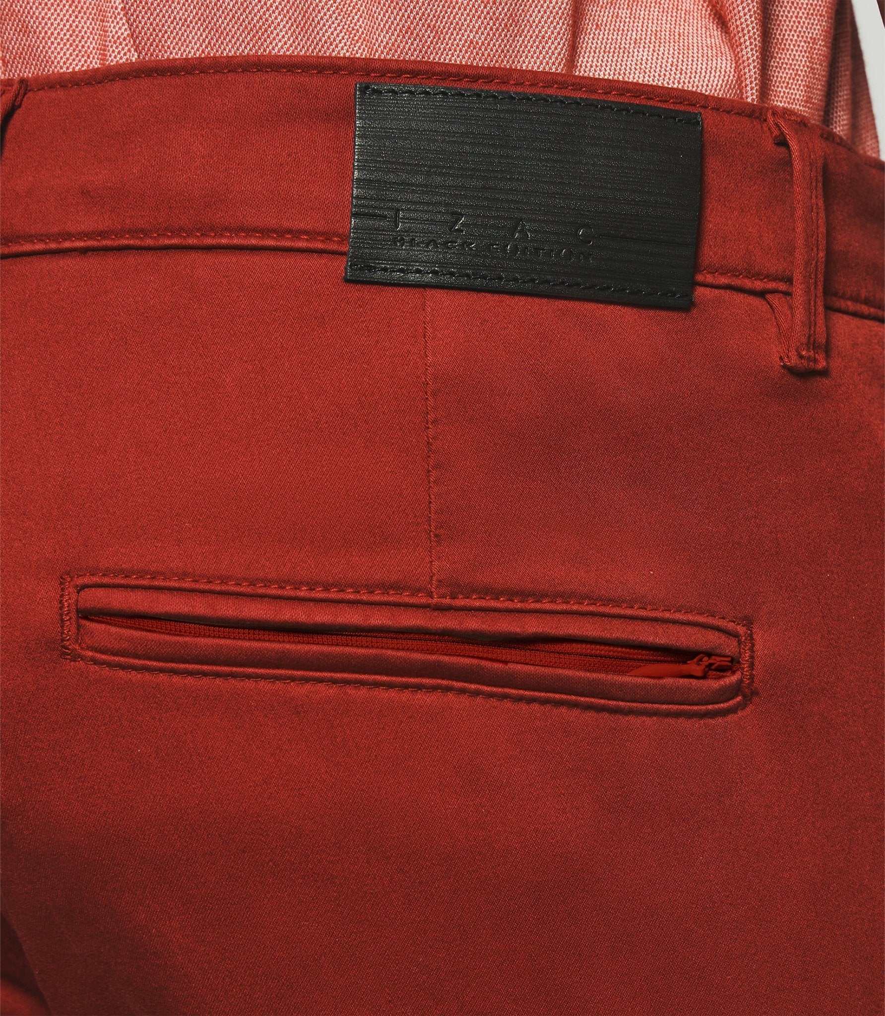 Pantalon chino slim rouge PANAMA – Image 3