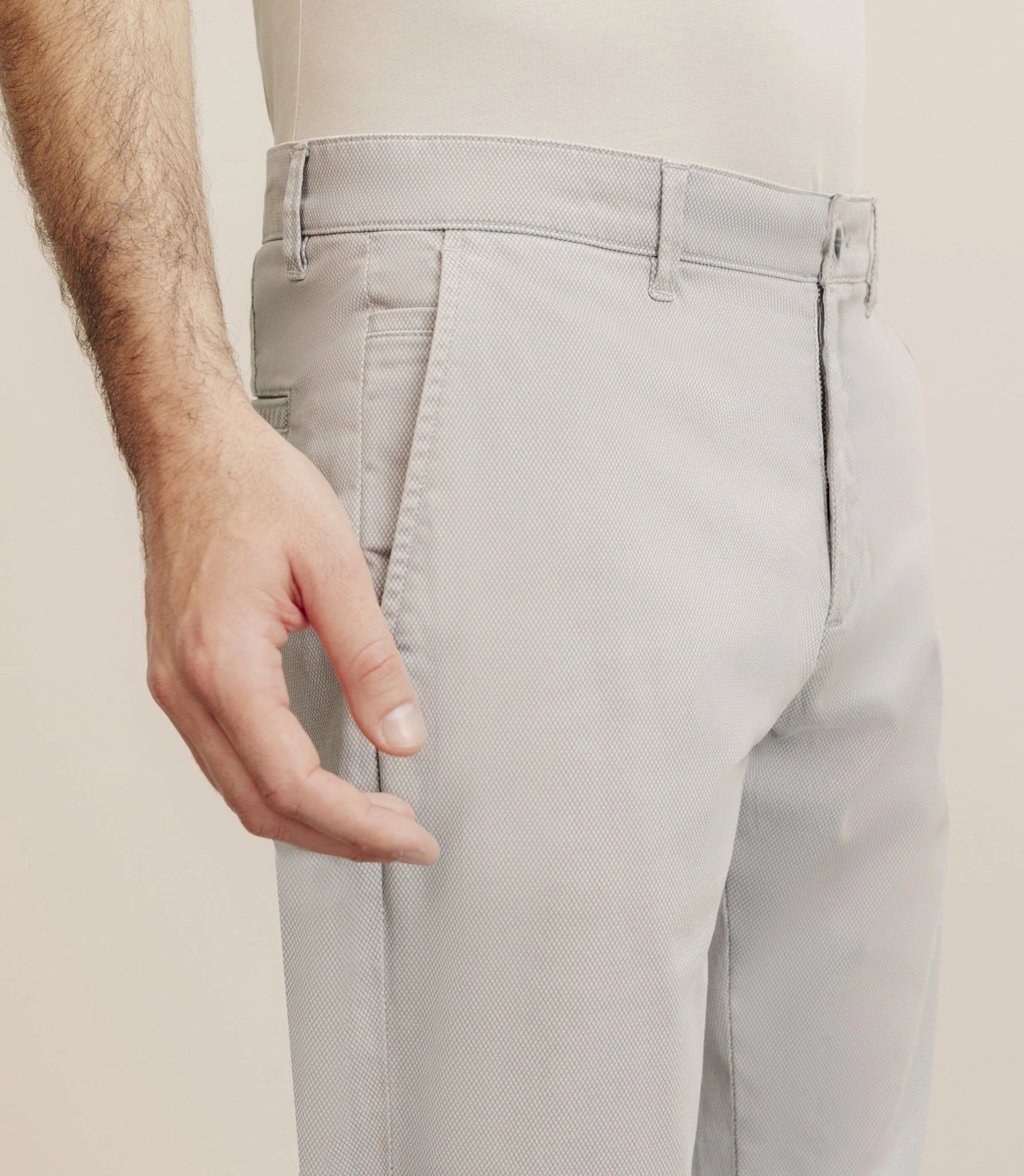 Pantalon imprimé mastic – Image 2
