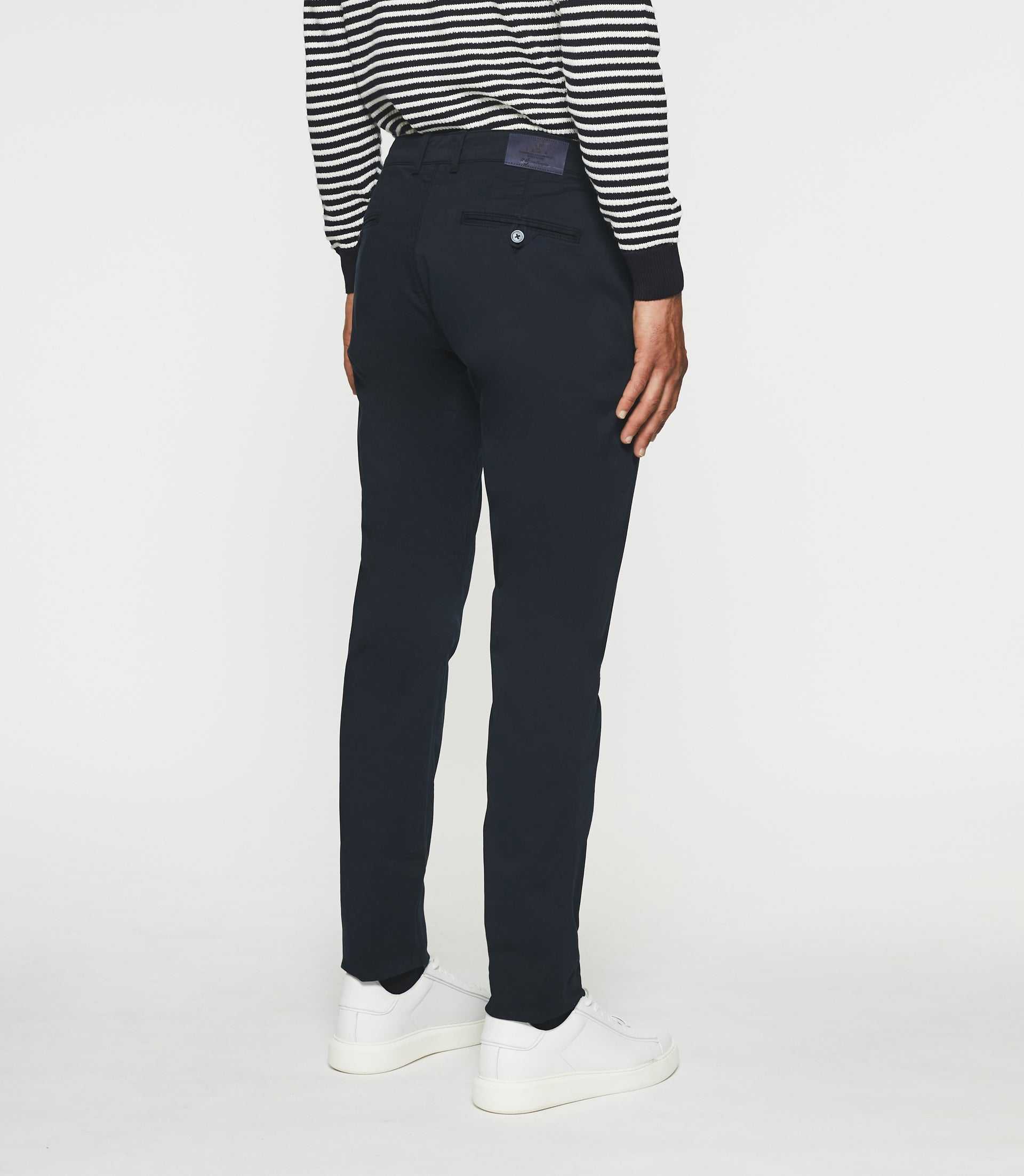 Pantalon chino slim marine VALOR – Image 4